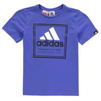 adidas Roots QT T Shirt Junior