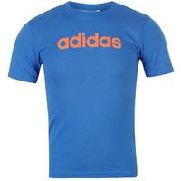 adidas Linear Logo T Shirt Junior