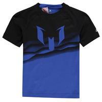 adidas Messi Graphic T Shirt Junior Boys