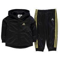 adidas 3S Hooded Tracksuit Infants