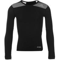 adidas Base Techfit Long Sleeve Top Juniors