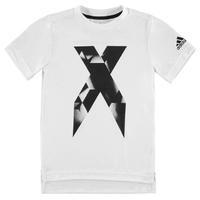 adidas x graphic tee junior boys