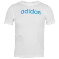 adidas Linear Logo T Shirt Junior