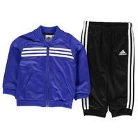 adidas 3 Stripe Polyester Tracksuit Babies