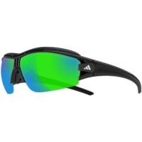 adidas evil eye halfrim pro l shiny blackgreen mirror h