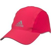 adidas Mens Run ClimaCool Cap Ray Red/Reflective Silver/Reflective Silver