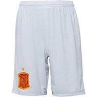 adidas Junior FEF Spain Away Shorts White