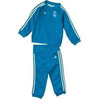 adidas Baby Boys RMCF Real Madrid 3 Stripe Jogger Suit Bright Blue/White