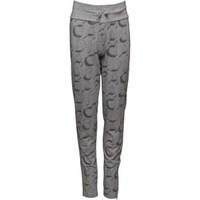 adidas Girls All Over Print Pants Medium Grey Heather/Grey/White