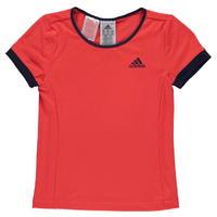 adidas Tennis Court T Shirt Junior Girls