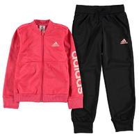 adidas Linear Tracksuit Junior Girls