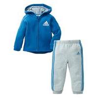 adidas boys infant hoodie and jogger set