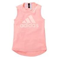 adidas Youth Girls Sleeveless T-Shirt