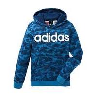 adidas Youth Boys Linear Hoodie