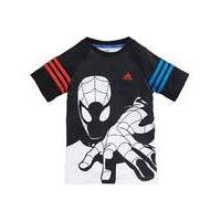 adidas spider man infant boys t shirt