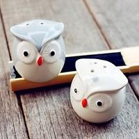 Adorable Owl Salt and Pepper Shakers Set Beter GiftsParty Favors