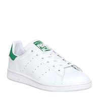 adidas stan smith core white green