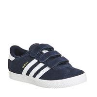 Adidas Gazelle 2 Kids NAVY WHITE