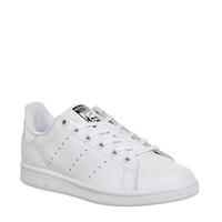 adidas stan smith gs white metallic silver white