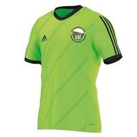 adidas Club Greencastle GAA Tabela 14 Tee - Youth - Macaw/Black