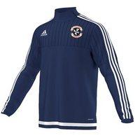 adidas club scoil etchen tiro 15 quarter zip youth navy