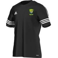 adidas Club Castletown Finea Coole Whitehall GFC Entrada 14 Tee - Youth - Black/White