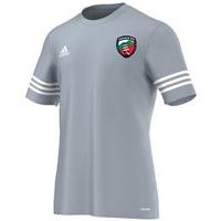 adidas County Mayo GAA Entrada 14 Tee - Youth - Silver/White