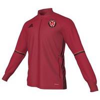 adidas Club Derryhirk United FC Condivo 16 Training Jacket - Youth - Red/Black