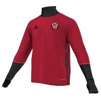 adidas Club Derryhirk United FC Condivo 16 Training Top - Youth - Red/Black