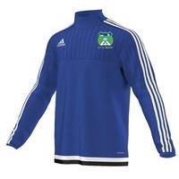 adidas Club Beart CLG Tiro 15 Quarter Zip - Youth - Royal