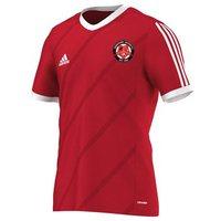 adidas club derryhirk united fc tabela 14 tee youth redwhite