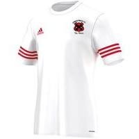 adidas club lower maze fc entrada 14 tee youth whitered