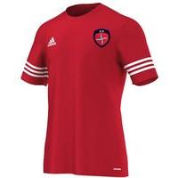 adidas County Louth Entrada 14 Tee - Youth - Red/White