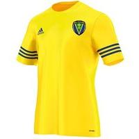 adidas county roscommon entrada 14 tee youth yellow