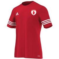 adidas County Tyrone Entrada 14 Tee - Youth - Red/White