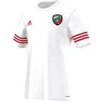 adidas County Mayo GAA Entrada 14 Tee - Youth - White/Red