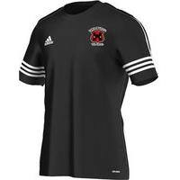 adidas club lower maze fc entrada 14 tee youth blackwhite