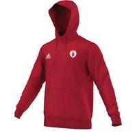 adidas County Tyrone Core 15 Hoodie - Youth- Red