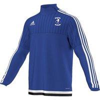 adidas club beragh swifts fc tiro 15 quarter zip youth royal