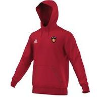 adidas county down core 15 hoodie youth red