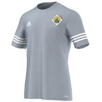 adidas Club CLG Carna Caiseal GAA Entrada 14 Tee - Youth - Silver/White