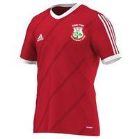 adidas Club Castlepollard Celtic FC Tabela 14 Tee - Youth - Red/White