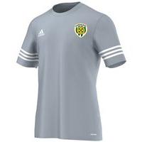 adidas County Limerick GAA Entrada 14 Tee - Youth - Silver/White