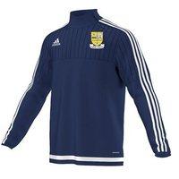 adidas club clonmel town fc schoolboys tiro 15 quarter zip youth navy