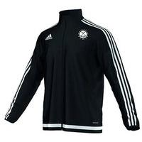 adidas Club St Peters GAA Tiro 15 Full Zip Jacket - Youth - Black