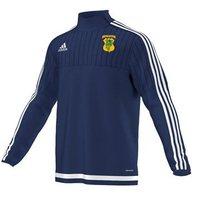 adidas club kilcock ladies gfc tiro 15 quarter zip youth navy