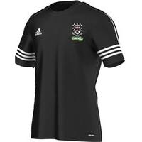 adidas Club Sligo Ladies LGFA Entrada 14 Tee - Youth - Black/White