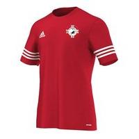 adidas club dromtarriffe gaa entrada 14 tee youth redwhite