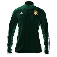 adidas Club Sarsfields GAA Mi Team 14 Quarter Zip - Youth - Forest Green/Twilight Green/White