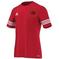 adidas club ballingeary gaa entrada 14 tee youth redwhite